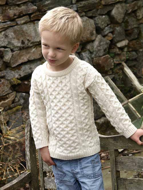Round Neck Aran Knit