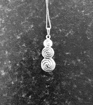 Triple Spiral Pendant