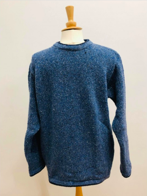 Roundstone Sweater in Blue
