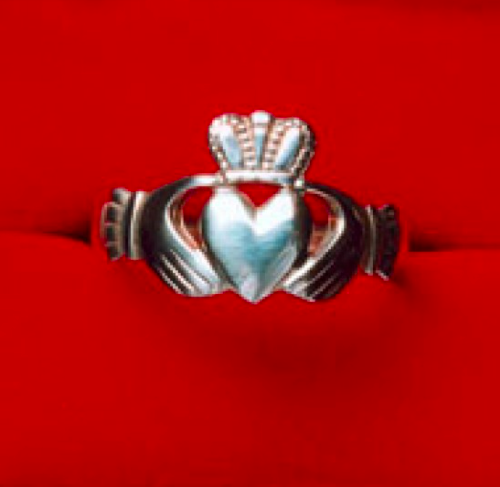 Silver Claddagh Ring