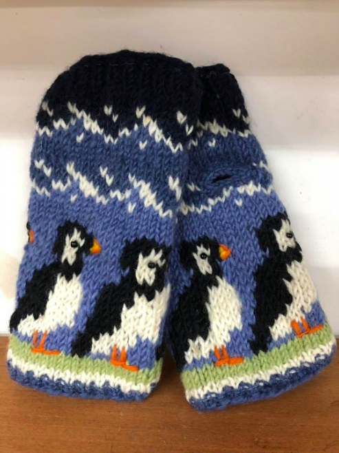 Puffin Wrist Warmers