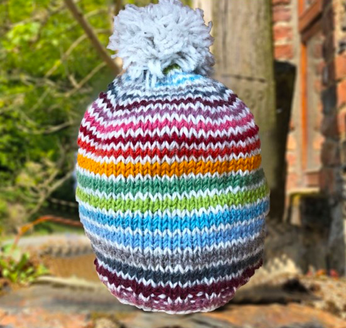 Rainbow Beanie