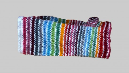 Rainbow Wrist Warmers