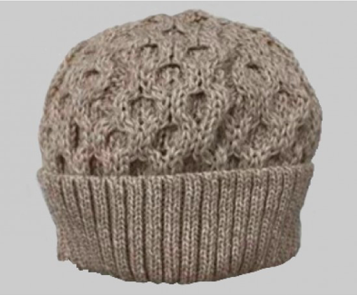 Wool Beanie in Parsnip