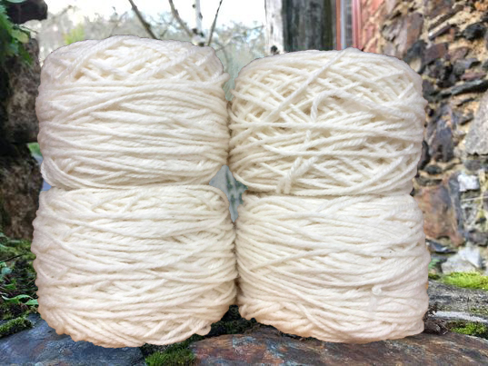 White Hank of Wool