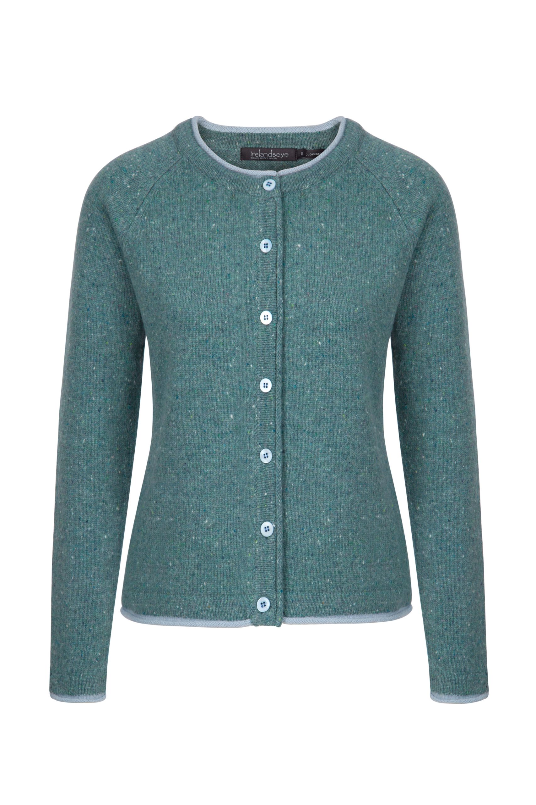 Killiney Cardigan in Seafoam Green