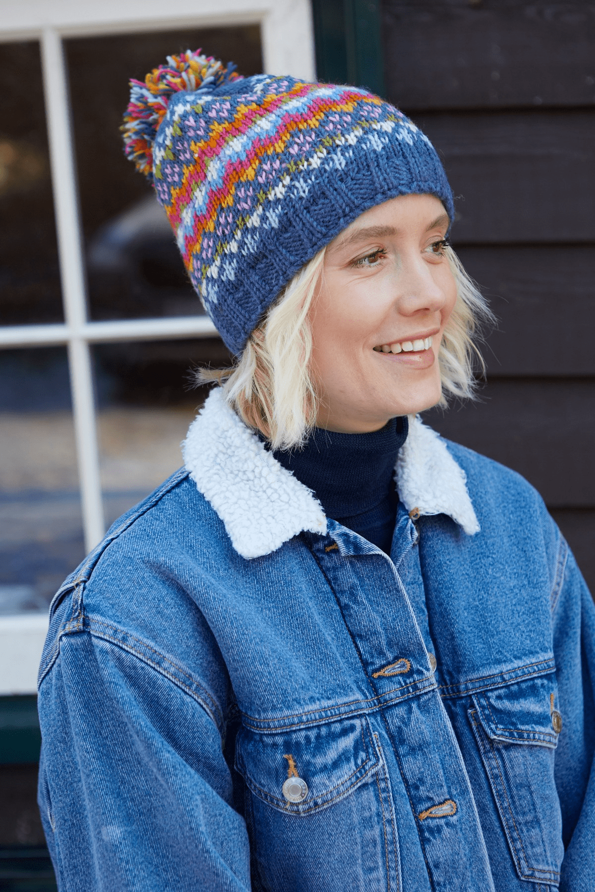Blue Beanie