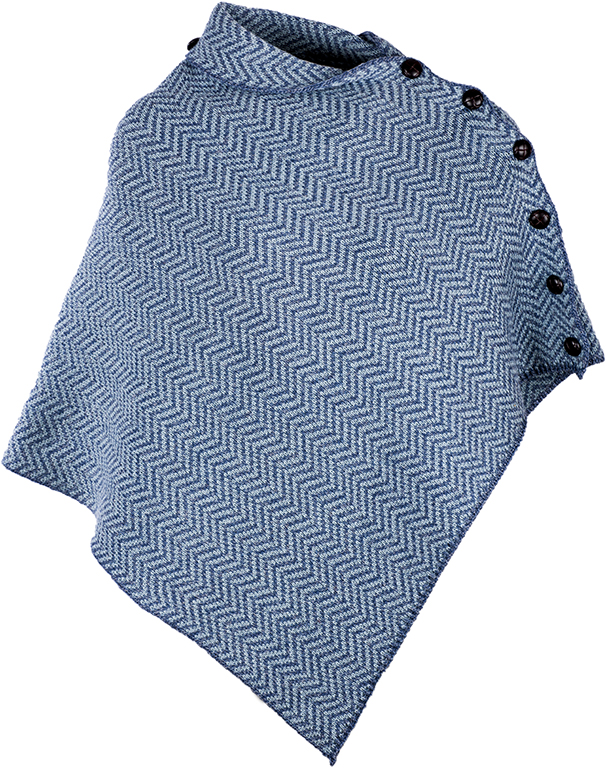 Herringbone Poncho