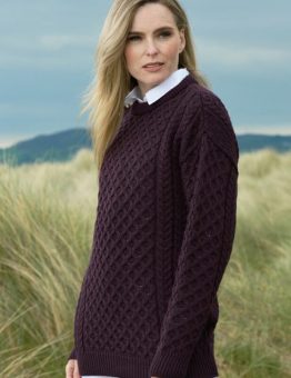 Damson Merino Crewneck