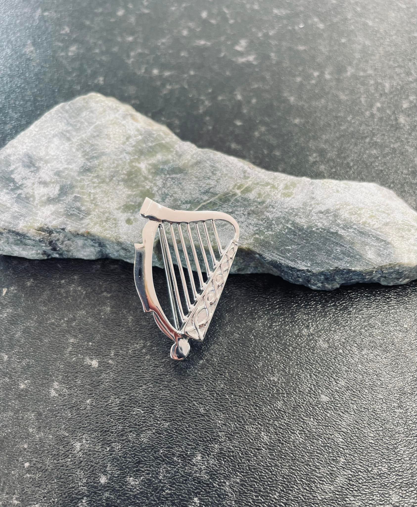 Harp Brooch