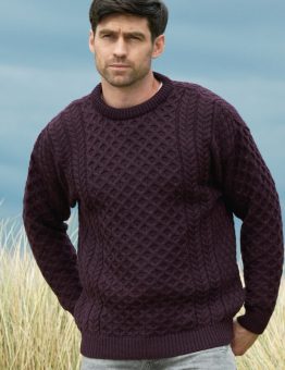 Merino Damson Crewneck