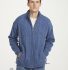 Lined Zip Cardigan in Light Blue